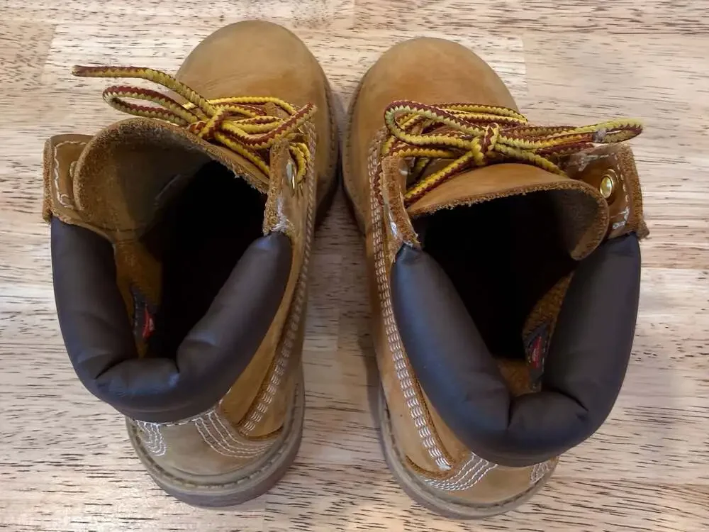Timberland 6 Inch Premium Wheat Toddler Boots Size 11.5
